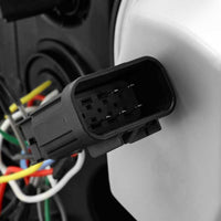 Thumbnail for AlphaRex 15-19 Chevy 2500HD PRO-Series Proj Headlights Plank Style Blk w/Activ Light/Seq Signal/DRL