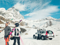 Thumbnail for Thule SnowPack L Ski/Snowboard Rack (Up to 6 Pair Skis/4 Snowboards) - Black/Silver