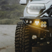 Thumbnail for KC HiLiTES FLEX ERA 3 Dual Mode SAE Fog Lights - 2-Light Master Kit for Toyota Aftermarket Bumper
