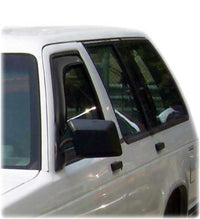 Thumbnail for AVS 80-96 Ford Bronco Standard Cab Ventvisor In-Channel Window Deflectors 2pc - Smoke