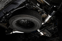 Thumbnail for AWE Tuning 20-21 Jeep Gladiator JT 3.6L Tread Edition Cat-Back Dual Exhaust - Diamond Black Tip