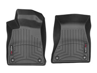 Thumbnail for WeatherTech 2017+ Audi A4 Sedan Front FloorLiners - Black
