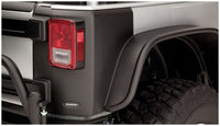 Thumbnail for Bushwacker 07-18 Jeep Wrangler Trail Armor Rear Corners - Black