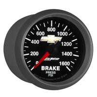 Thumbnail for Autometer Performance Parts 52mm 0-1600 PSI Brake Pressure COPO Camaro Gauge Pack