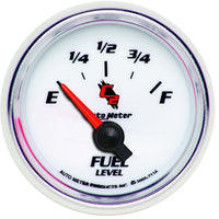 Thumbnail for Autometer C2 52mm 240-33 Ohm Short Sweep Electronic Fuel Level Gauge