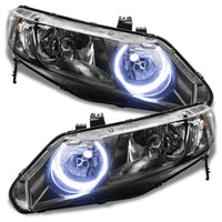 Thumbnail for Oracle Honda Civic Sedan 06-11 LED Halo Kit - White SEE WARRANTY