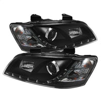 Thumbnail for Spyder Pontiac G8 08-09 Projector Headlights DRL Black High H1 Low H7 PRO-YD-PG808-DRL-BK