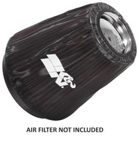 Thumbnail for K&N Black Drycharger Round Tapered Custom Air Filter Wrap