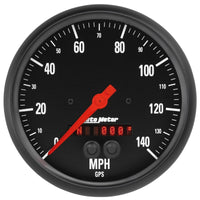Thumbnail for Autometer Z-Series 5in. 0-140MPH (GPS) Speedometer Gauge