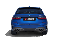 Thumbnail for Akrapovic 20-22 BMW M340i (G20, G21) Slip-On Line (Titanium) (Requires BMW Part #18308686640)