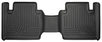 Thumbnail for Husky Liners 12-15 Toyota Tacoma Extended Cab WeatherBeater Second Row Black Floor Liners