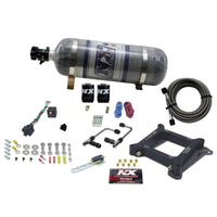 Thumbnail for Nitrous Express 4150 Gemini Stage 6 Nitrous Kit (50-300HP) w/Composite Bottle