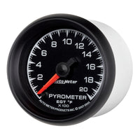 Thumbnail for Autometer ES 52mm Full Sweep Electronic 0-2000 Degree F EGT/Pyrometer Gauge