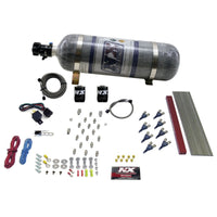 Thumbnail for Nitrous Express GM LT1/LS1 Pro Piranha Nozzle Gas Nitrous Kit w/Composite Bottle