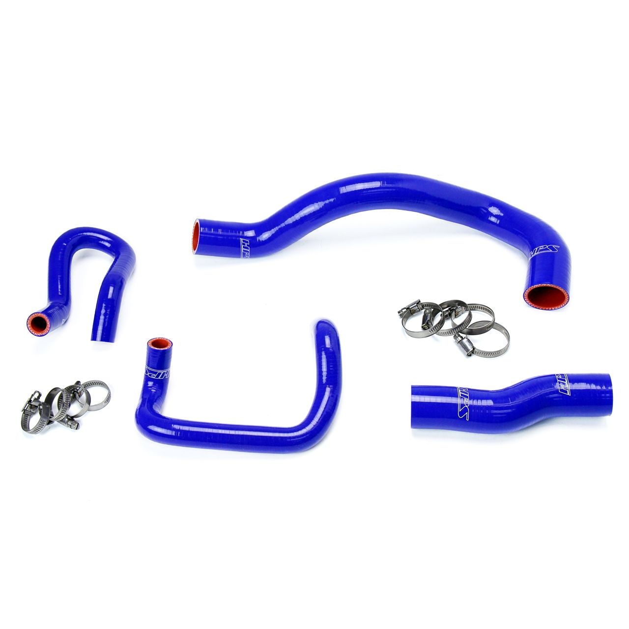 HPS Blue Reinforced Silicone Radiator + Heater Hose Kit for Lexus 01-05 IS300 I6 3.0L
