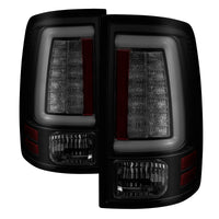 Thumbnail for Spyder 09-16 Dodge Ram 1500 Light Bar LED Tail Lights - Black Smoke ALT-YD-DRAM09V2-LED-BSM
