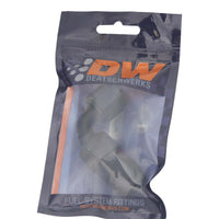 Thumbnail for DeatschWerks 6AN Female Swivel 90-Degree Hose End CPE - Anodized Matte Black