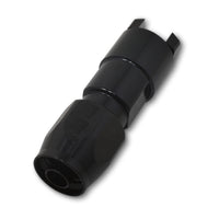 Thumbnail for Russell Performance 5/16in SAE Quick Disc Female to -6 Hose Black Straight Degree Hose End