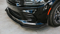 Thumbnail for Anderson Composites 20-21 Dodge Charger Widebody Type-MB Carbon Fiber Front Splitter