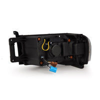 Thumbnail for AlphaRex 02-05 Dodge Ram 1500 NOVA LED Proj Headlights Alpha Black w/Activ Light/Seq Signal