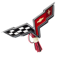 Thumbnail for Oracle Chevrolet Corvette C6 Illuminated Emblem - UV/Purple SEE WARRANTY