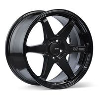 Thumbnail for Enkei T6R 18x9.5 38mm Offset 5x114.3 Bolt Pattern 72.6 Bore Gloss Black Wheel