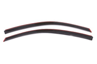 Thumbnail for AVS 13-17 Honda Accord Coupe Ventvisor In-Channel Window Deflectors 2pc - Smoke