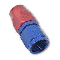 Thumbnail for Russell Performance -8 AN Red/Blue Straight Full Flow Hose End