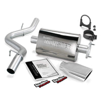 Thumbnail for Banks Power 04-06 Jeep 4.0L Wrangler Monster Exhaust System - SS Single Exhaust w/ Chrome Tip