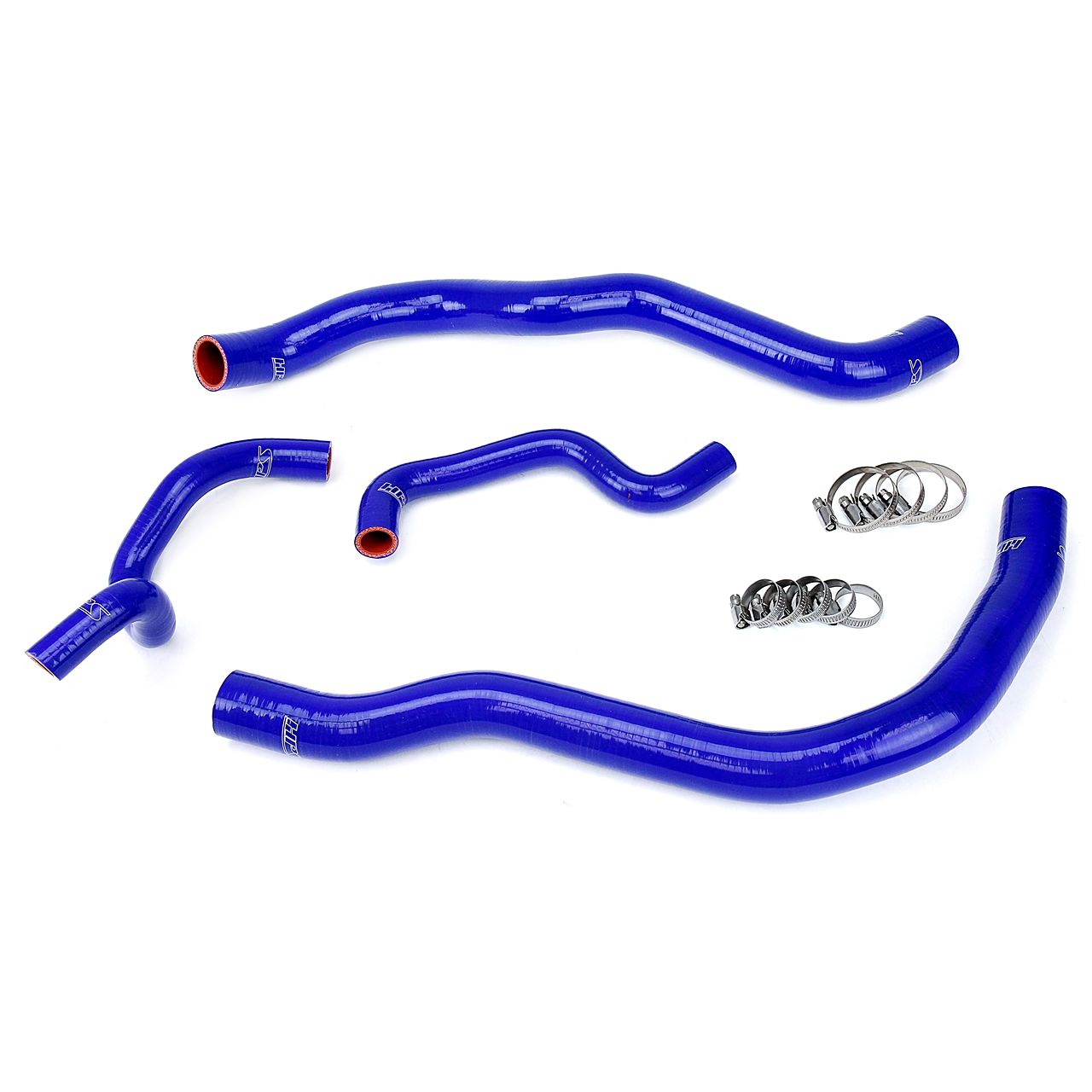 HPS Reinforced Blue Silicone Radiator Hose Kit Coolant for Hyundai 11-14 Sonata 2.0L Turbo