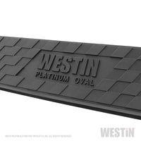 Thumbnail for Westin 2019 Chevrolet Silverado/Sierra 1500 Crew Cab Platinum 4 Oval Nerf Step Bars - Black
