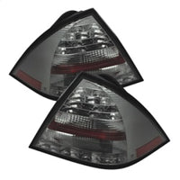 Thumbnail for Spyder Mercedes Benz W203 C-Class 05-07 4DR Sedan LED Tail Lights Smoke ALT-YD-MBZC05-LED-SM