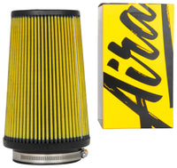 Thumbnail for Airaid Universal Air Filter - Cone 4in Flange x 6in Base x 4-5/8in Top x 9in Height - Synthaflow