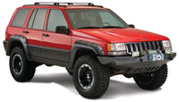 Thumbnail for Bushwacker 93-98 Jeep Grand Cherokee Cutout Style Flares 4pc - Black