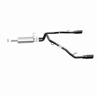 Thumbnail for Magnaflow 09-15 Dodge Ram 1500 V8 Dual Spilt Rear Exit Black Stainless C/B Perf Exhaust