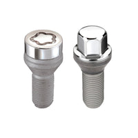 Thumbnail for McGard 5 Lug Hex Install Kit w/Locks (Cone Seat Bolt) M14X1.25 / 17mm Hex / 27.5mm Shank L. - Chrome