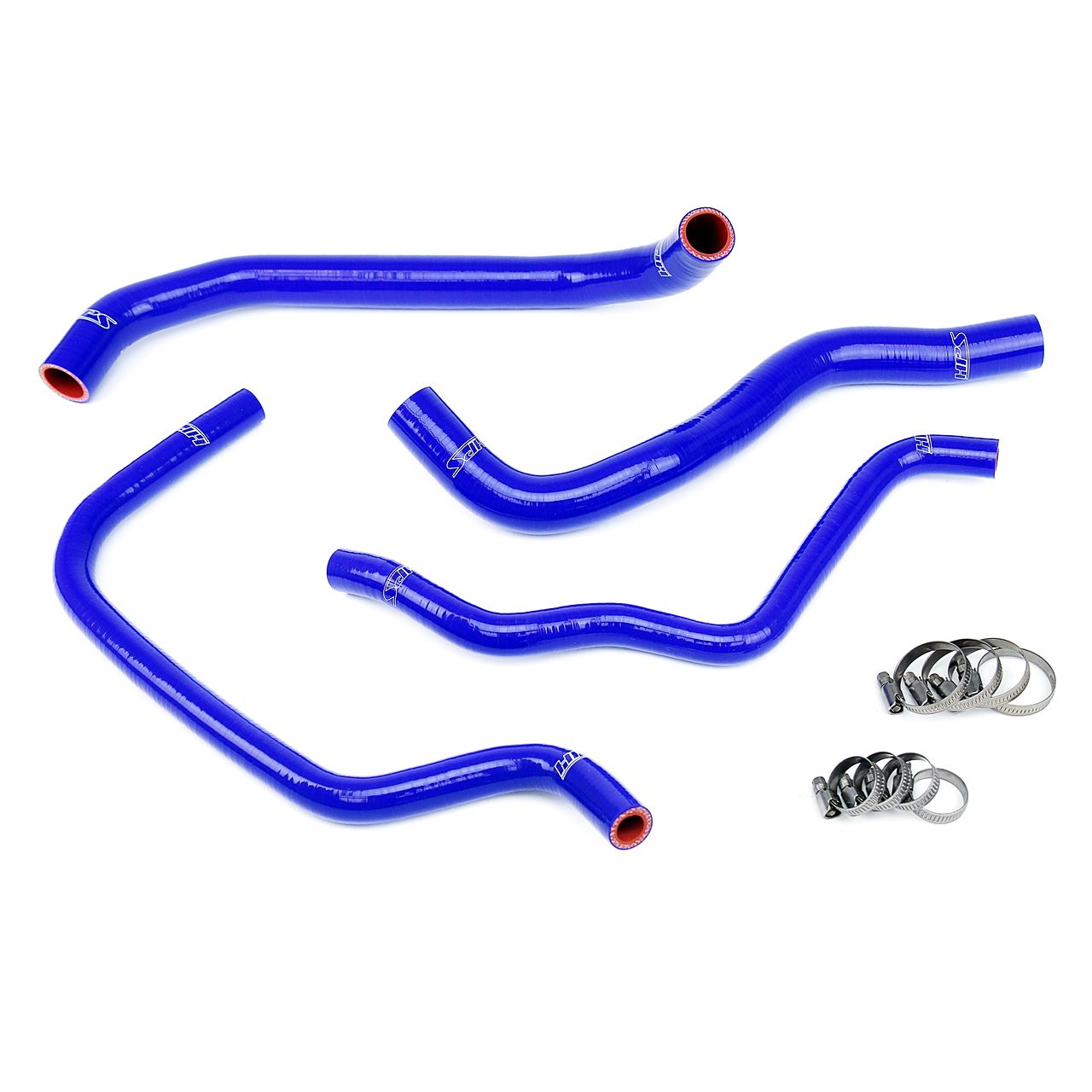 HPS Blue Reinforced Silicone Radiator + Heater Hose Kit for Acura 09-14 TSX 2.4L 4Cyl LHD