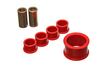 Thumbnail for Energy Suspension 02-09 Nissan 350Z / 03-07 Infiniti G35 Coupe Red Rack and Pinion Bushing Set