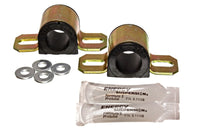 Thumbnail for Energy Suspension 86-91 Mazda RX7 Black 24mm Front Sway Bar Bushings