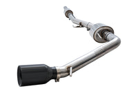 Thumbnail for AWE Tuning 20-21 Jeep Gladiator JT 3.6L Tread Edition Cat-Back Single Side Exhaust - Diamond Blk Ti