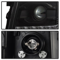 Thumbnail for Spyder Chevy Silverado 1500 07-13 V2 Projector Headlights - LED DRL - Black PRO-YD-CS07V2-DRL-BK