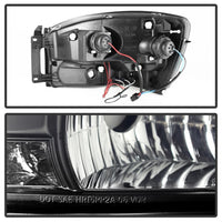 Thumbnail for Spyder Dodge Ram 1500 06-08 06-09 Projector Headlights LED Halo LED Blk Smke PRO-YD-DR06-HL-BSM