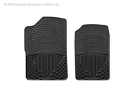 Thumbnail for WeatherTech 88-99 GMC Sierra Extended Cab Front Rubber Mats - Black