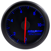 Thumbnail for Autometer Airdrive 2-1/6in Tachometer Gauge 0-10K RMP - Black