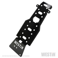 Thumbnail for Westin/Snyper 07-11 Jeep Wrangler Transmission Pan Skid Plate - Textured Black