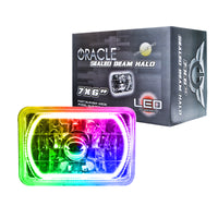 Thumbnail for Oracle Pre-Installed Lights 7x6 IN. Sealed Beam - ColorSHIFT Halo SEE WARRANTY