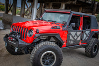 Thumbnail for DV8 Offroad 18+ Jeep JL Heat Dispersion Hood - Primer Black