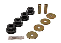 Thumbnail for Energy Suspension 70-78 Nissan 240Z/260Z/280Z Black Differential Carrier (Mustache Bar) Bushings