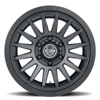 Thumbnail for ICON Recon SLX 17x8.5 5x5 BP -6mm Offset 4.5in BS 71.5mm Bore Satin Black Wheel