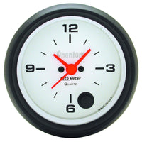 Thumbnail for AutoMeter Gauge Clock 2-5/8in. 12HR Analog Phantom
